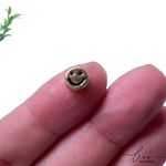 Contas Smile Dourado (4MM) 