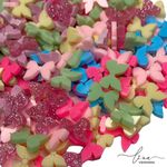 Micro Laço Acrílicos (10Uni.) 