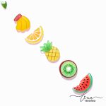 Mini Frutas Acrílico (4Uni.)