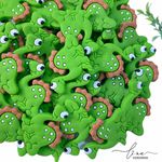 Dinossauro Verde Emborrachado(4Uni.)