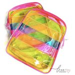 Mochila de Plástico Néon
