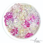 Contas Flor Irisada (22MM) 
