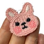 Mini Coelho Tricô (4 unid) 