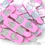 Batom Barbie Acrílico 4CM (2Uni.) 