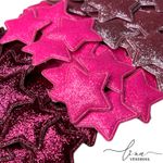 Estrela Tecido Glitter Barbie (4Uni.)