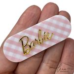 Placa Xadrez Barbie 6CM (2Uni.) 