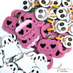 Aplique Halloween Acrílico (4CM) (2Uni.) 