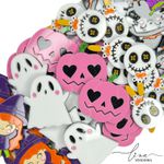 Aplique Halloween Acrílico (4CM) (2Uni.) 