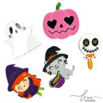 Aplique Halloween Acrílico (4CM) (2Uni.) 