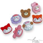 Mini Bichinhos Resina (7Uni.) 