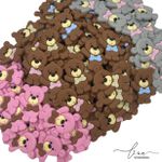 Mini Urso Laço Emb. (4Uni.) 