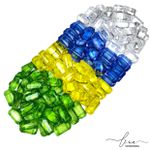 Pastilha Retangular Passante Brasil (10 Uni.) 