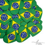 Coração Brasil Emborrachado (2Uni.)