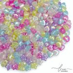 Mini Contas Irisadas Candy 