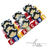 Bonequinha ABC Acrílico (2Uni.) 