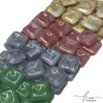 Pastilha Quadra Passante Grande (6Uni.) 