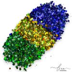 Glitter Paetês Flocados Resina 20g 