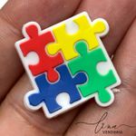 Quebra Cabeça Autismo Emborrachado (4Uni.) 