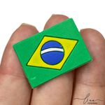 Bandeira Brasil Emborrachado (4Uni.) 