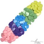 Kit Coração Acrílico Candy 2CM (10Uni.) 