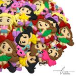 Bonecas Laços Emborrachada (4Uni.) 