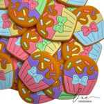Cupcake Laço Emborrachadas (2Uni.)