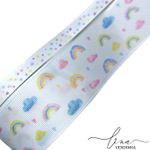 Fita Yama Aquarela Arco-íris 