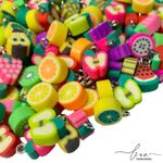 Pingentes Frutas De Fimo (10Uni.)