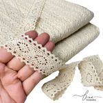 Fita Renda Algodão (30mm) 