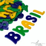 Kit Letras Brasil Acrílico