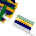 Kit Placa Brasil Acrílico 6CM (4Uni.) 