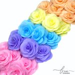 Flor Carmélia Organza 6CM (2Uni.)
