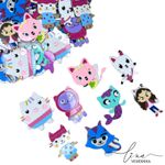 Personagens Casa da Gabby Acrílico (5CM) (2Uni.) 