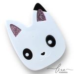  Pandy Gato Rostinho Acrílico (7CM) (2Uni.) 