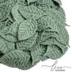 Folha Tricô Verde (10Uni.)