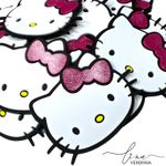 Big Hello Kitty Glitter Emborrachada (2Uni.) 