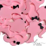 Silhueta Barbie Acrílico 4CM (2Uni.) 