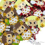 Rainhas do São João Acrílico (7CM) (2Uni.) 
