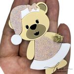 Ursa Vestido Acrílico (7CM) (2Uni.)