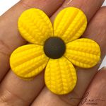 Flor Emborrachada Amarela (2Uni.) 