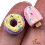 Mini Apliques Doces Resina (6Uni.) 
