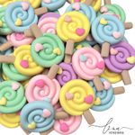 Pirulito Resina Candy (6Uni.) 