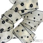 Fita Yama Organza Veludo (38MM) 