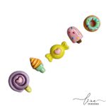 Mini Apliques Doces Resina (6Uni.) 