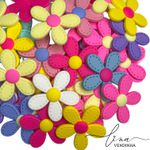 Flor Diversas Pesponto Embor. (2Uni.)