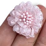 Flores Tecido Cores (2Uni) 