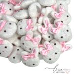 Mini Coelha Pelúcias (2Uni.) 