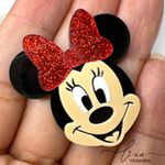 Minnie Acrílico (4CM) (2Uni.) 