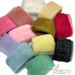 Fita Yama Organza Glitter (38MM) 
