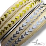 Fita Bordada Coração festa (10mm) 